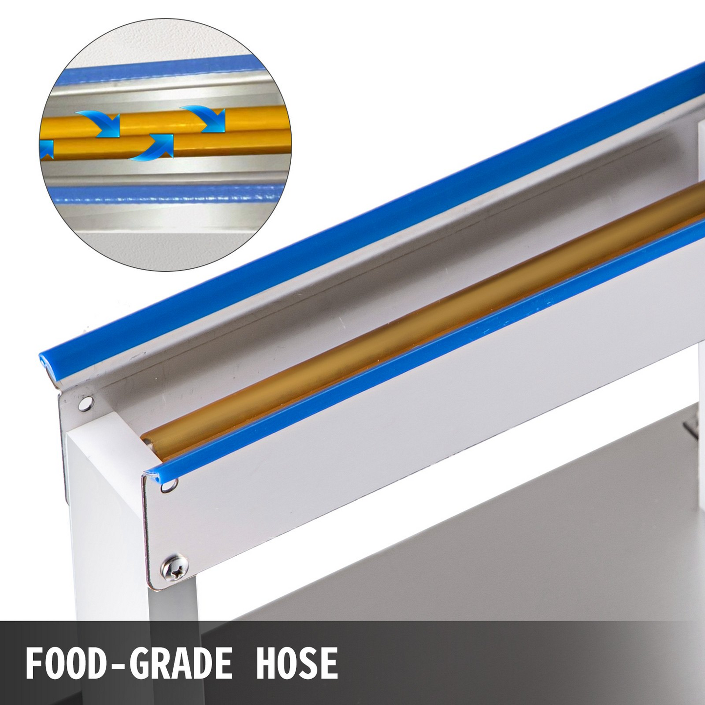 VEVOR Electric Quail Egg Peeler Machine, 50KG/H Commercial Quail Egg Sheller, 18W Semi-Automatic Quail Egg Peeling Machine, 110V Stainless Steel Processing Peeling Tool for Boiled Quail Egg