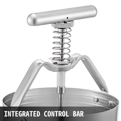 VEVOR Donut Depositor 5L Capacity Donut Dropper Hopper Food-Grade Aluminum Manual Donut Dispenser 6 Adjustable Thicknesses Donut Hopper with Stand Donut Batter Dispenser for Home & Commercial Use