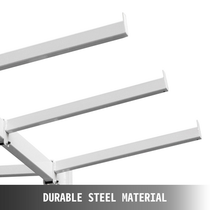 VEVOR Folding Chair and Table Cart 750lbs Capacity Combo Cart for 42 Chairs and 12 Tables Steel Frame Folding Chair Racks for Storage Swivel Wheels Folding Chair Storage with Steel Rope