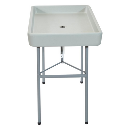 Folding Beverage Ice Cooler Table