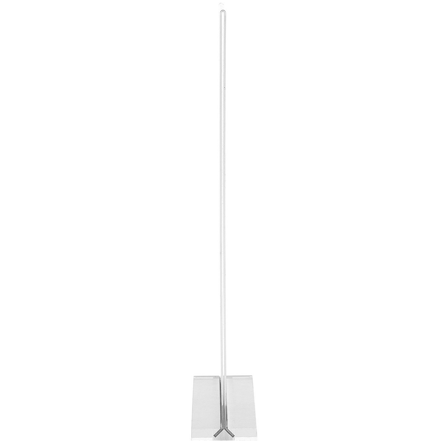 VEVOR Acrylic Sign Holder, 6 Pack 8.5 x 11-inch Brochure Display Holders, T-Shape Double Sided Display Sign Stand, Clear Acrylic Table Menu Photo Paper Holder for Restaurant Office Wedding Bar