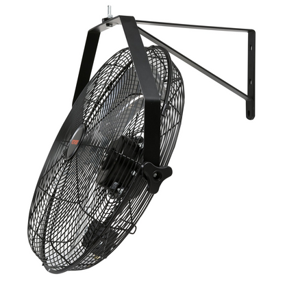 VEVOR Wall Mount Fan, 2 PCS 18 inch Manual 360-Degree Tilt Adjustment, 3-speed High Velocity Max. 4000 CFM Industrial Wall Fan for Indoor, Commercial, Warehouse, Workshop, Basement, Garage